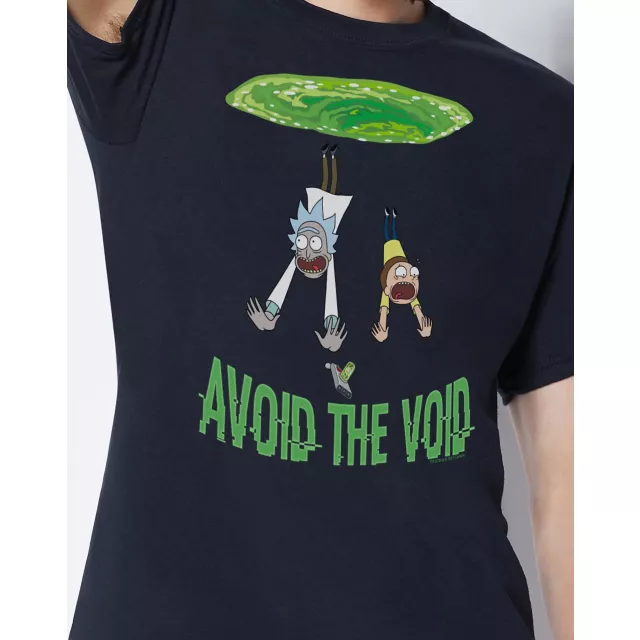 Avoid the Void T Shirt - Rick and Morty at Spencer's