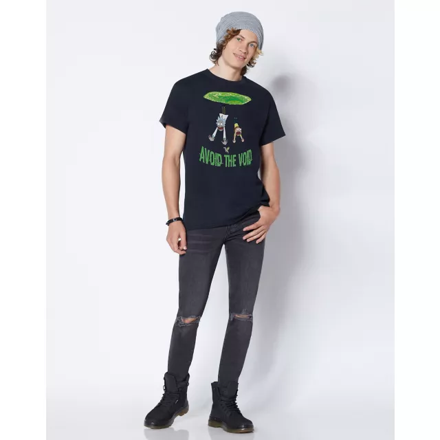 Avoid the Void T Shirt - Rick and Morty at Spencer's