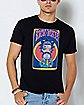 Psychedelic Poster T Shirt - Rick and Morty
