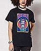 Psychedelic Poster T Shirt - Rick and Morty