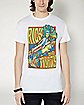 Psychedelic Swirl Rick and Morty T Shirt