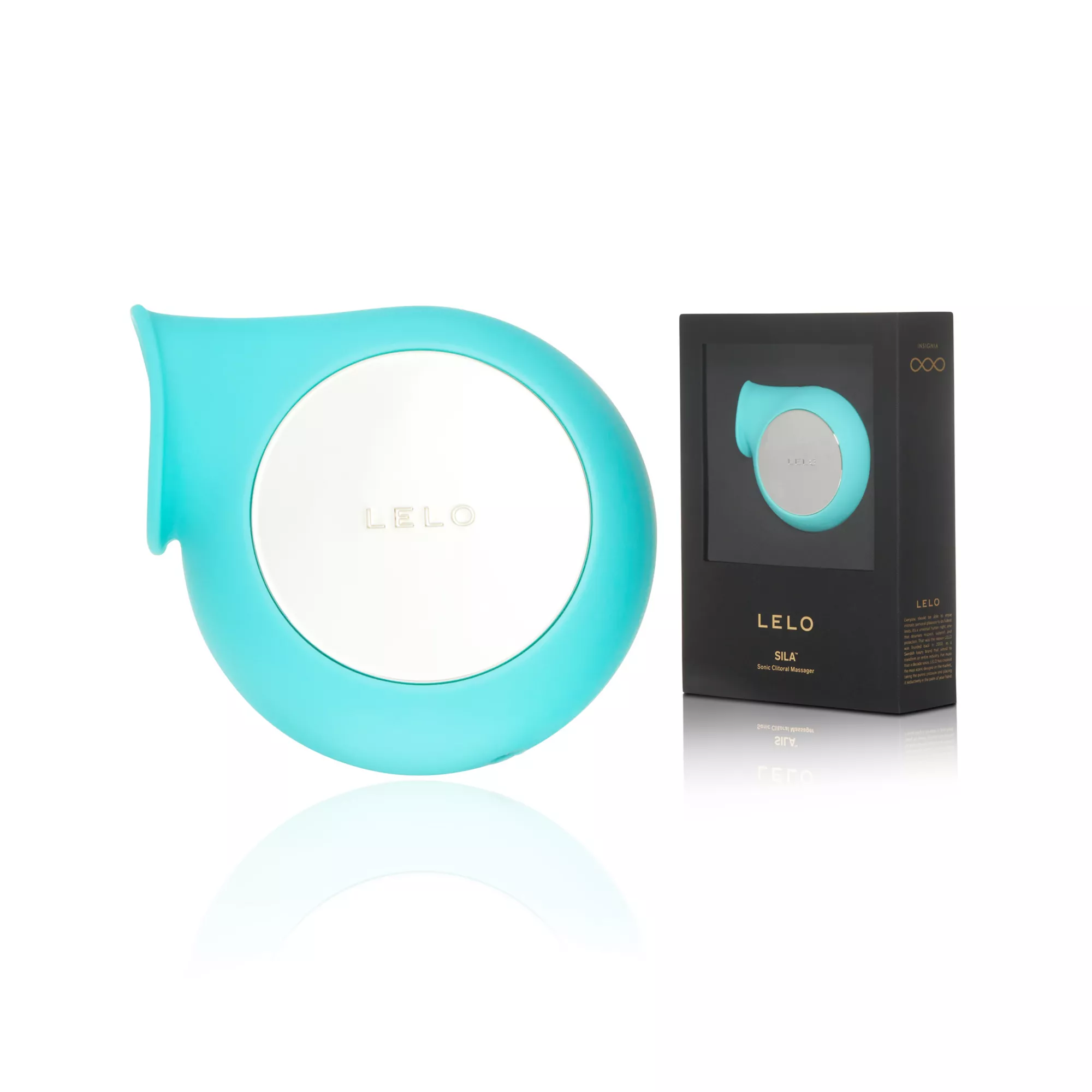 LELO Sila Clitoral Massager Aqua at Spencer's