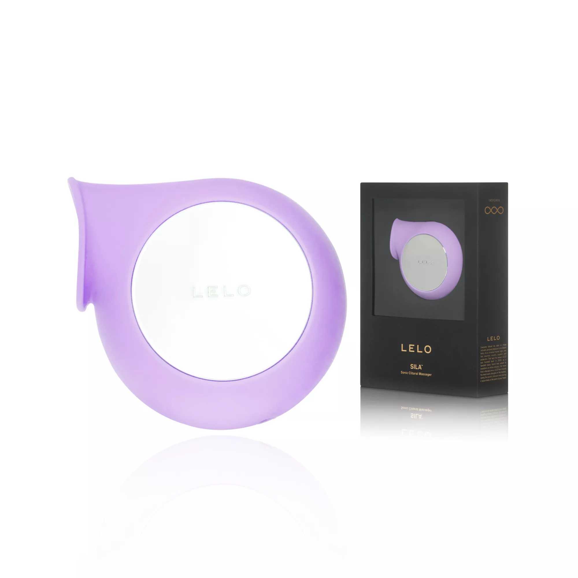 LELO Sila Clitoral Massager Lilac at Spencer's