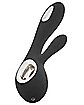 Soraya Wave Rechargeable Rabbit Massager 8.58 Inch Black - Lelo