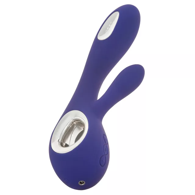 LELO Soraya Wave Rabbit Massager Midnight Blue at Spencer's