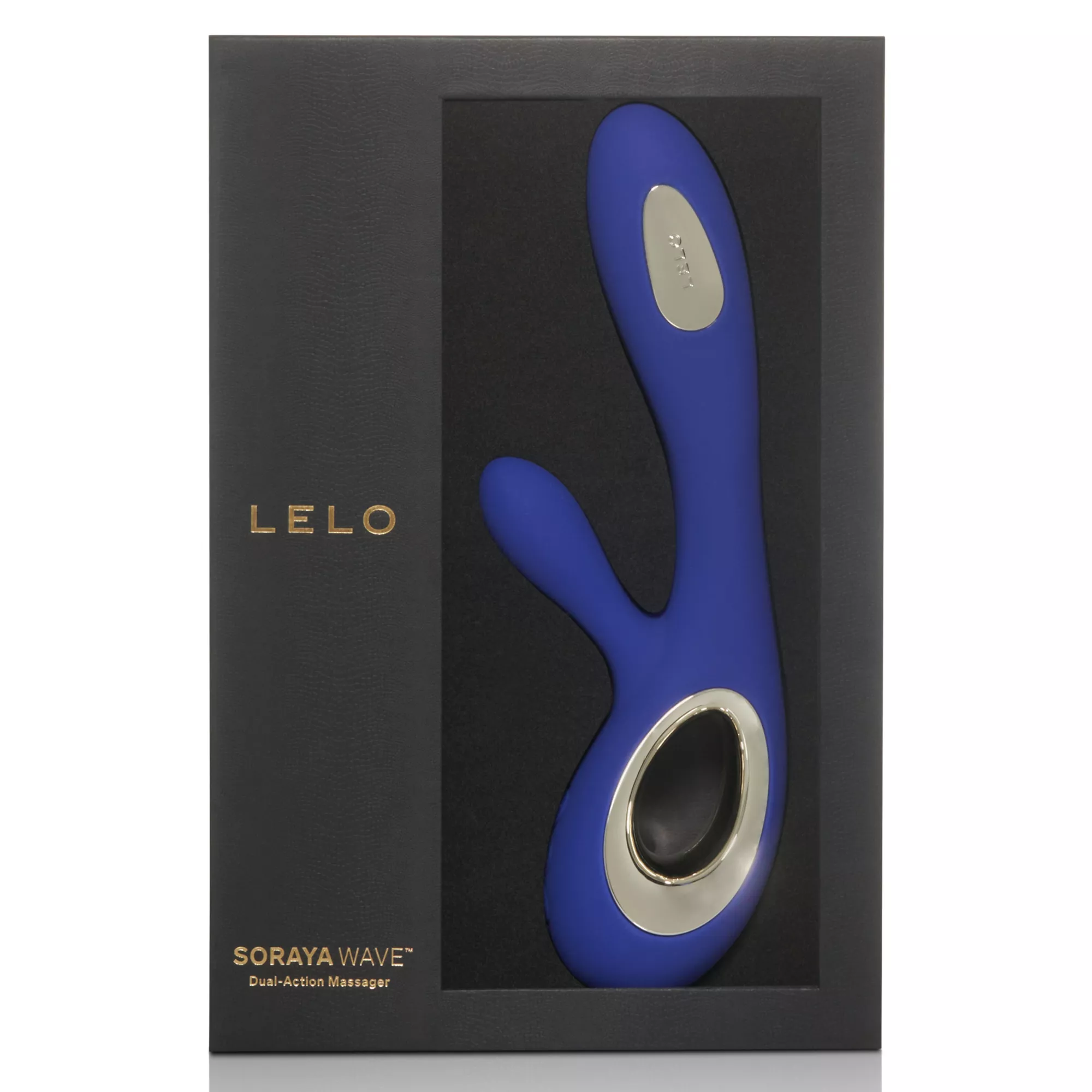 LELO Soraya Wave Rabbit Massager Midnight Blue at Spencer's