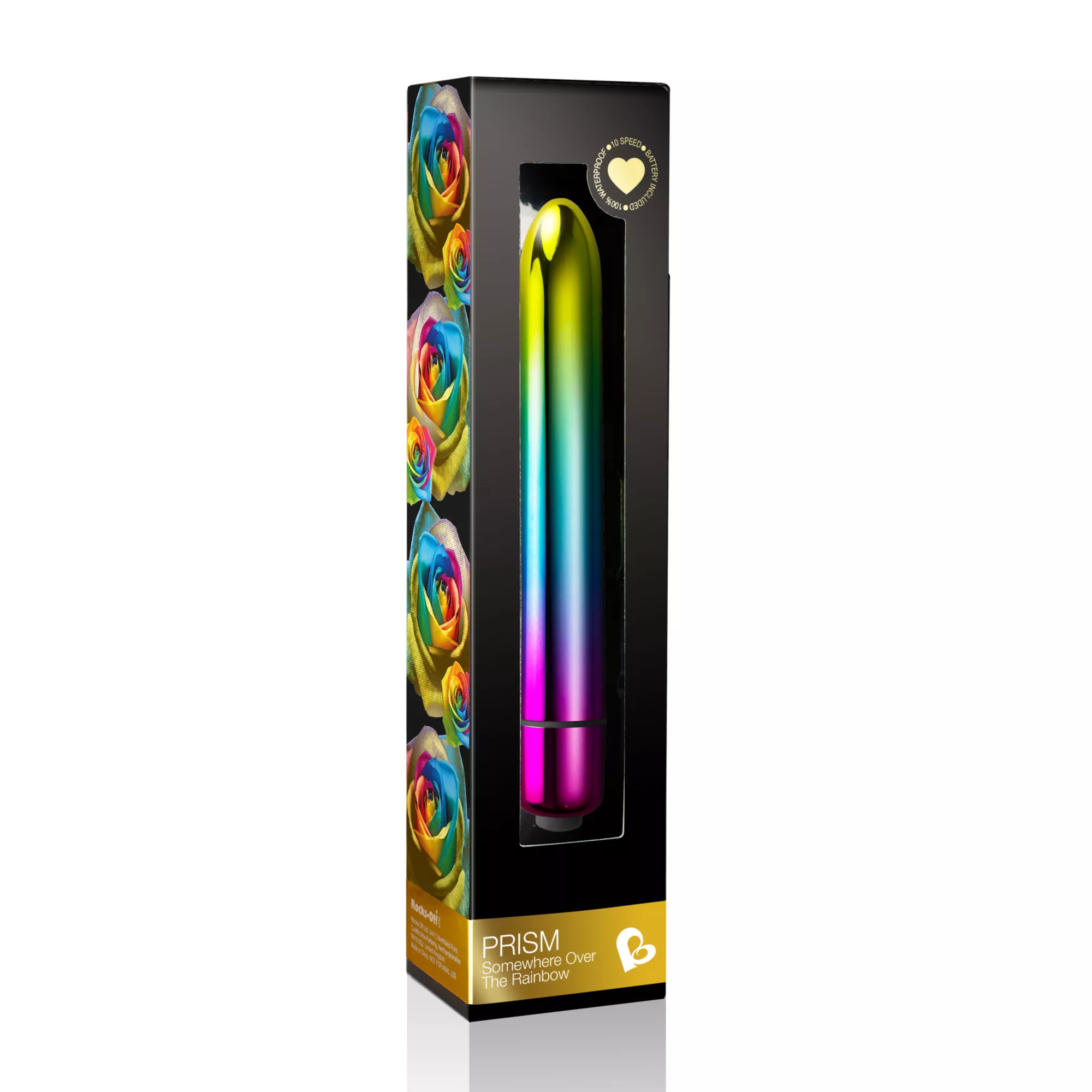 Prism 10 Function Waterproof Bullet Vibrator - 5.6 Inch at Spencer's