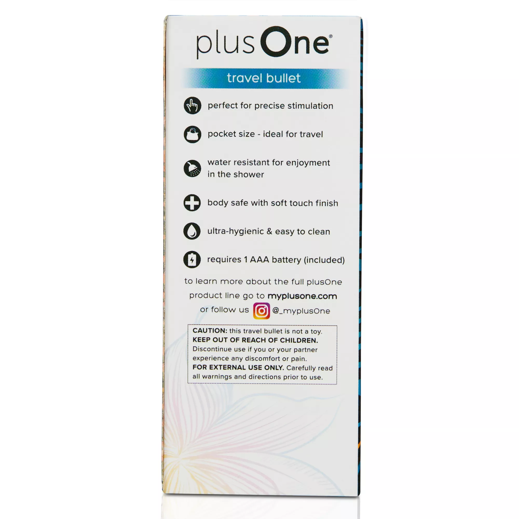 plusOne On-The-Go Travel Bullet at Spencer's