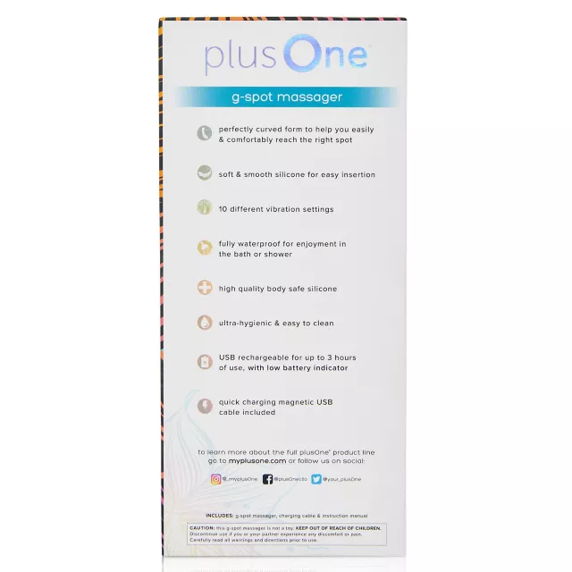 plusOne G-Spot Massager at Spencer's