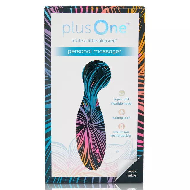 plusOne Personal Massager Blue at Spencer's
