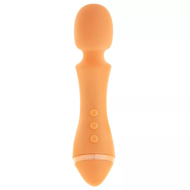 Majesty 2 25-Function Rechargeable Waterproof Wand Vibrator 9.4 Inch - Vush at Spencer's