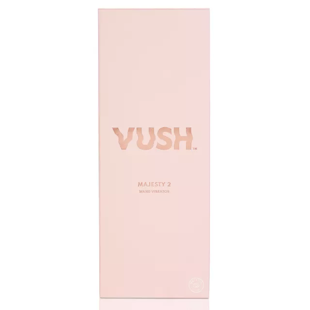 Majesty 2 25-Function Rechargeable Waterproof Wand Vibrator 9.4 Inch - Vush at Spencer's