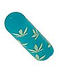 Jessi 420 Green 10-Function  Rechargeable Waterproof Weed Leaf Bullet Vibrator - 3 Inch