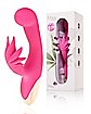 Maui 10-Function Rechargeable Waterproof Weed Leaf Rabbit Vibrator - 11 Inch