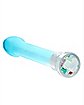10-Function Blue Nixie Jewel Bulb Vibrator - 6.5 Inch