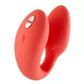Chorus 10-Function Rechargeable Waterproof Couples Vibrator Coral 3 Inch - We-Vibe at Spencer's