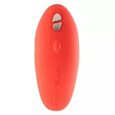 Chorus 10-Function Rechargeable Waterproof Couples Vibrator Coral 3 Inch - We-Vibe at Spencer's