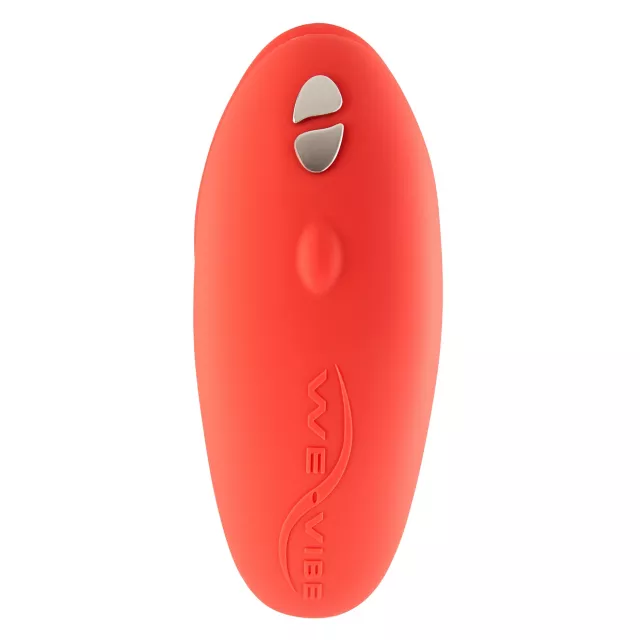 Chorus 10-Function Rechargeable Waterproof Couples Vibrator Coral 3 Inch - We-Vibe at Spencer's