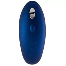 Chorus 10-Function Rechargeable Waterproof Couples Vibrator Blue 3 Inch - We-Vibe at Spencer's