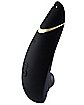 Premium 2 14-Function Rechargeable Waterproof  Clitoral Stimulator Black 6.5 Inch - Womanizer