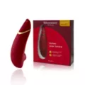 Premium 2 14-Function Rechargeable Waterproof  Clitoral Stimulator Bordeaux 6.5 Inch - Womanizer at Spencer's
