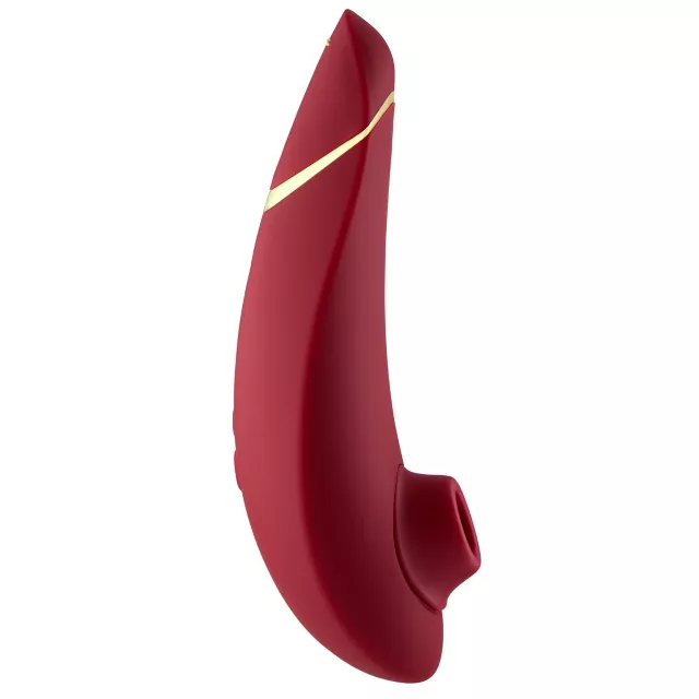 Premium 2 14-Function Rechargeable Waterproof  Clitoral Stimulator Bordeaux 6.5 Inch - Womanizer at Spencer's