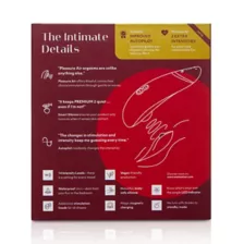 Premium 2 14-Function Rechargeable Waterproof  Clitoral Stimulator Bordeaux 6.5 Inch - Womanizer at Spencer's