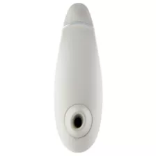 Premium 2 14-Function Rechargeable Waterproof  Clitoral Stimulator Gray 6.5 Inch - Womanizer at Spencer's