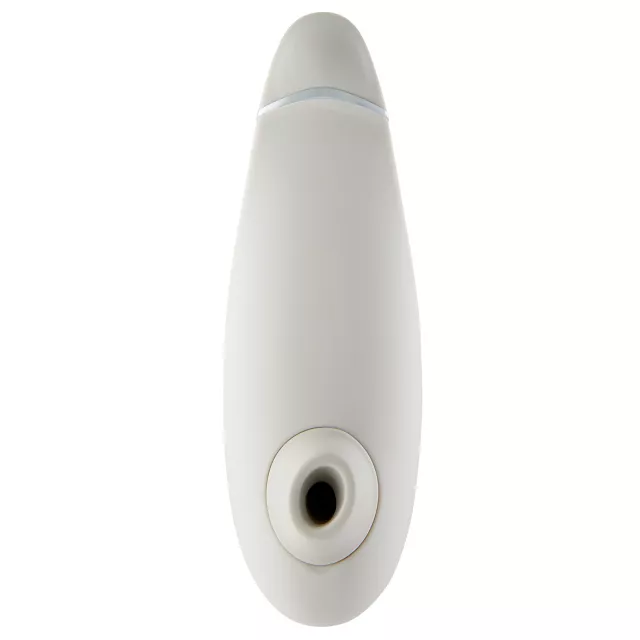 Premium 2 14-Function Rechargeable Waterproof  Clitoral Stimulator Gray 6.5 Inch - Womanizer at Spencer's