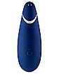 Premium 2 14-Function Rechargeable Waterproof  Clitoral Stimulator Blueberry 6.5 Inch - Womanizer
