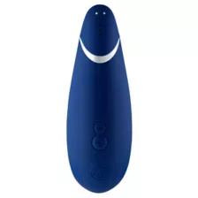 Premium 2 14-Function Rechargeable Waterproof  Clitoral Stimulator Blueberry 6.5 Inch - Womanizer at Spencer's