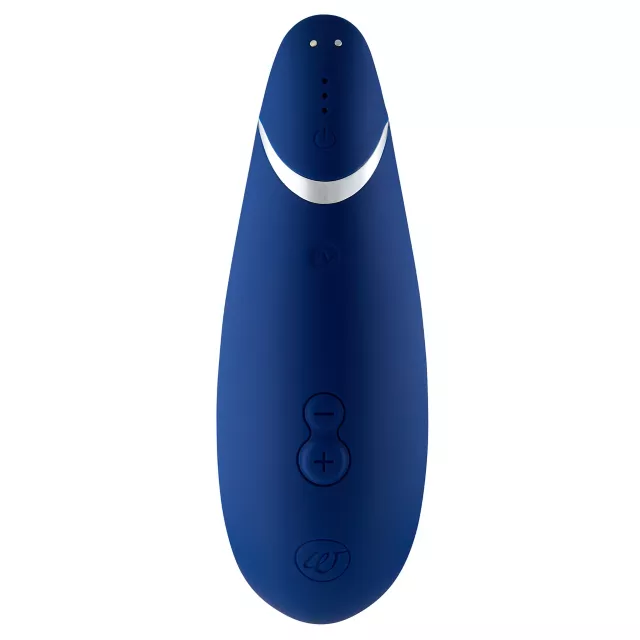 Premium 2 14-Function Rechargeable Waterproof  Clitoral Stimulator Blueberry 6.5 Inch - Womanizer at Spencer's