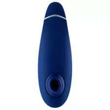 Premium 2 14-Function Rechargeable Waterproof  Clitoral Stimulator Blueberry 6.5 Inch - Womanizer at Spencer's