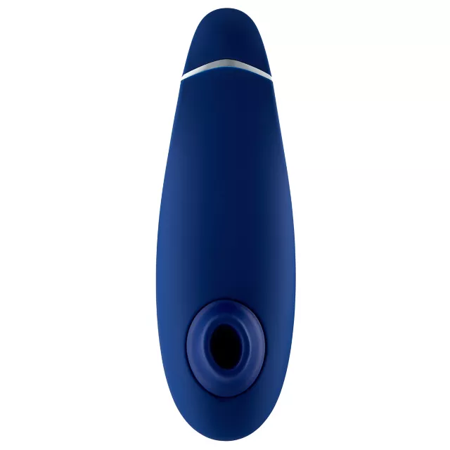 Premium 2 14-Function Rechargeable Waterproof  Clitoral Stimulator Blueberry 6.5 Inch - Womanizer at Spencer's