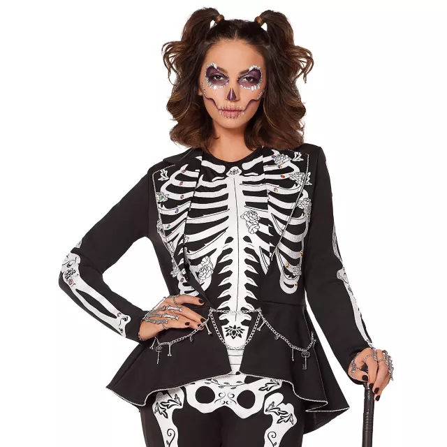 Plus size skeleton costume hotsell