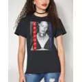 Aaliyah Red Stripe T Shirt at Spencer's
