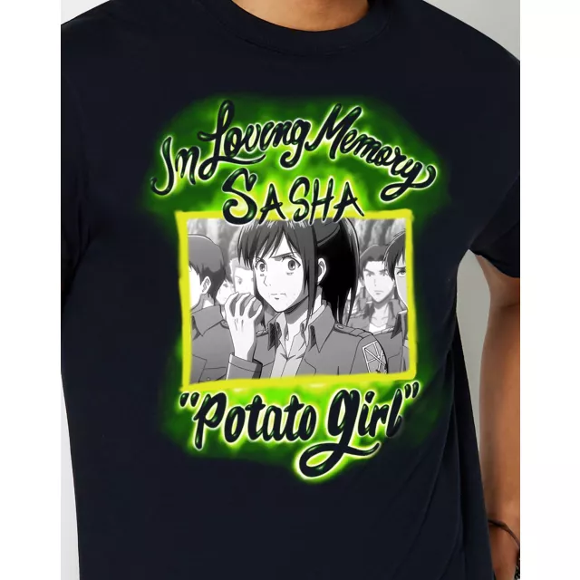 Potato Girl Sasha T Shirt - Attack on Titan at Spencer's