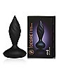 Desire 10-Function Rechargeable Vibrating Butt Plug 4 Inch - Black