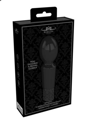 Brilliant 10-Speed Rechargeable Waterproof Bullet Vibrator - 5 Inch