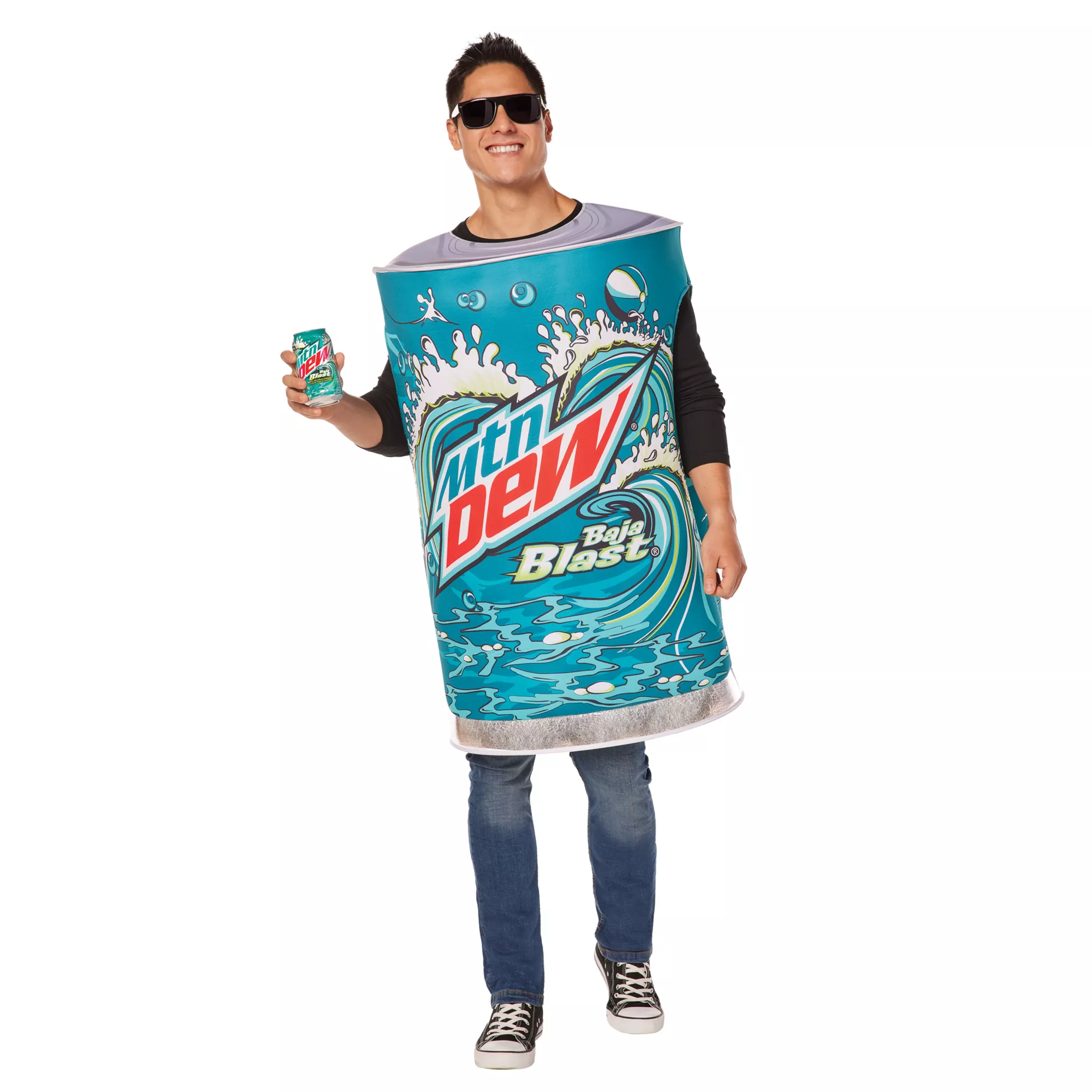 Adult 3D Mountain Dew Baja Blast Costume at Spirit Halloween