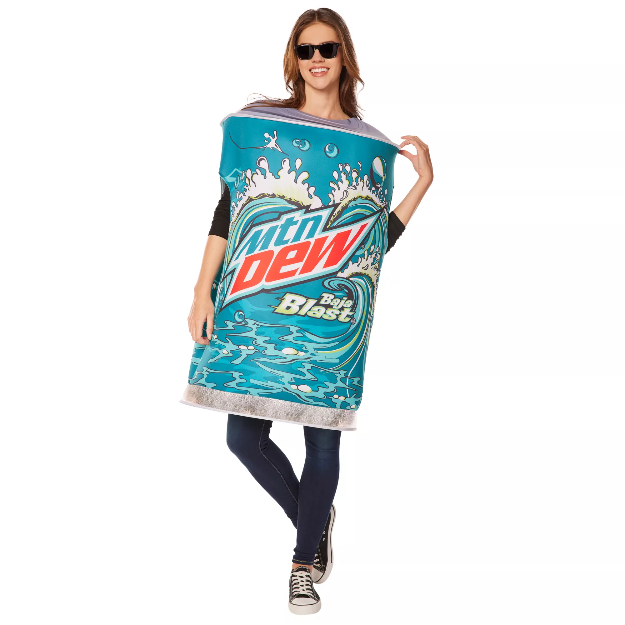 Adult 3D Mountain Dew Baja Blast Costume at Spirit Halloween