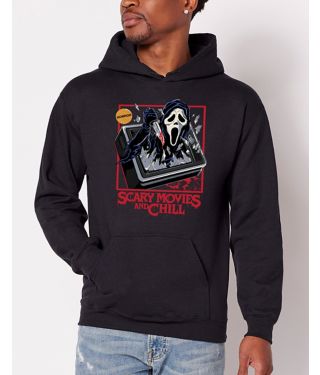 Scary Movies and Chill Ghost Face Hoodie - Steven Rhodes
