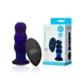 Rechargeable Vibrating Beaded Butt Plug - 4 Inch at Spencer's