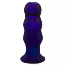 Rechargeable Vibrating Beaded Butt Plug - 4 Inch at Spencer's