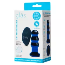 Rechargeable Vibrating Beaded Butt Plug - 4 Inch at Spencer's