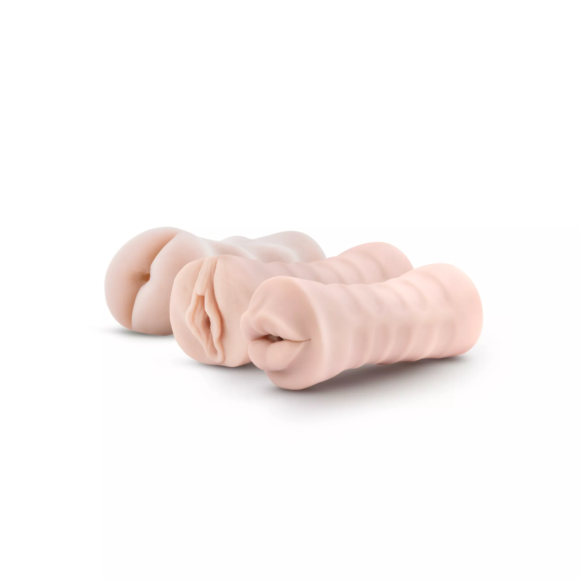 Multi-Pack Self Lubricating Vibrating Stroker Sleeve Kit - 3 Pack at Spencer's