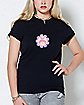 Go Away Flower T Shirt - Daria