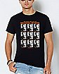 The Many Moods of Michael Myers T Shirt - Halloween