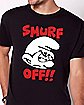 Smurf Off T Shirt - The Smurfs