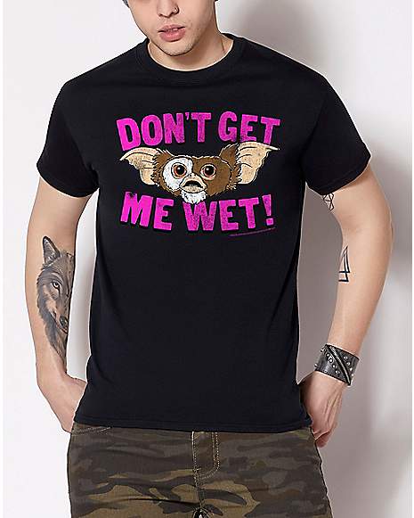 Gizmo Get Me Wet T Shirt - Gremlins - Spencer's